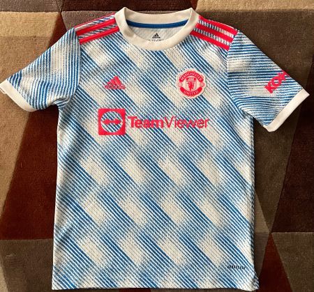 Maillot enfant 152 offficiel Manchester United Away 2021/22