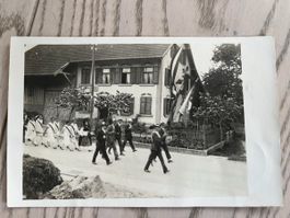 AK Umzug Schwingertag Lengwil TG gel 1922