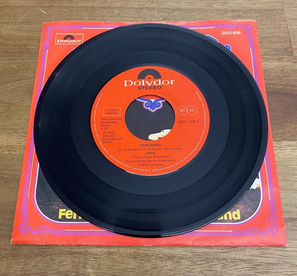 Schallplatten: ABBA FERNANDO Vinyl Single "Excellent" ! – Neu (gemäss Beschreibung) aus Belp von B7L0 3