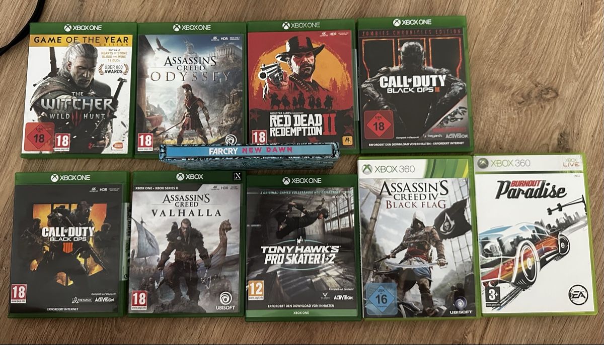 Microsoft Console: Xbox one X mit 10 Spielen – Usato da Grabs venduto da atomi39 3