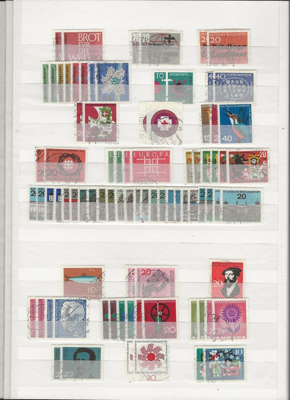 Tous les timbres: Marken Deutschland BRD gestempelt – D'occasion à Au ZH par xelagreb01 5