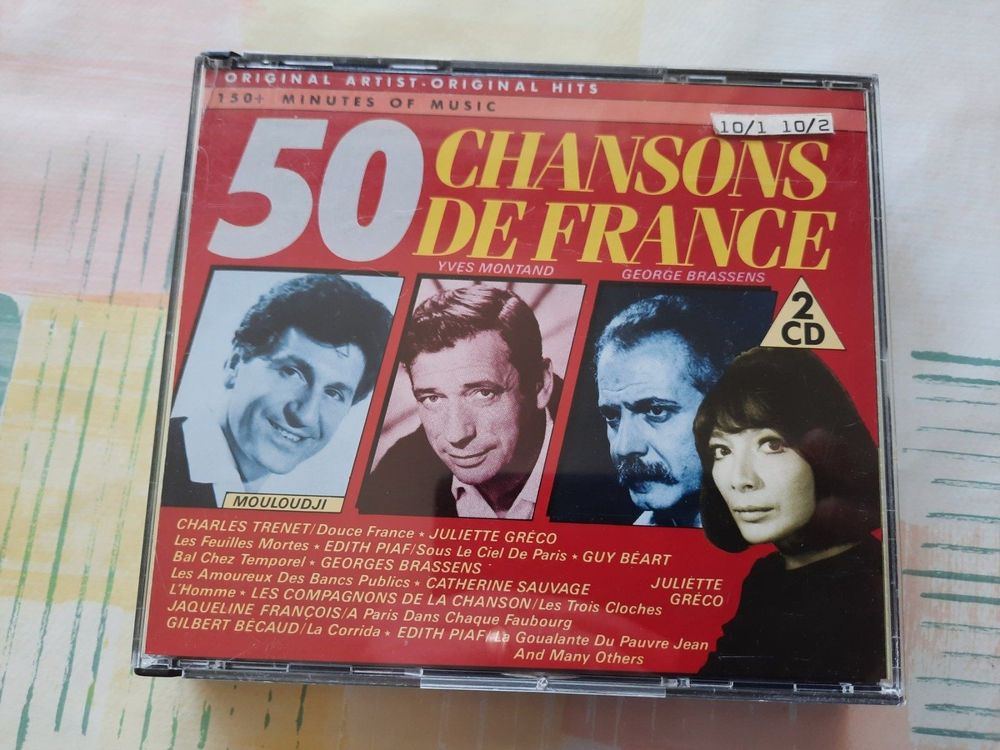 CD 50 chansons de France ( double album ) (Gebraucht) in Pully für CHF ...