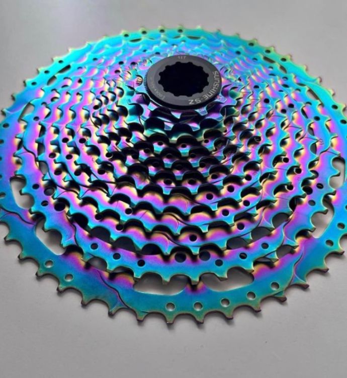 Mountainbike Kassette Rainbow 12-fach 11-50T - Leichtbau Schwungrad