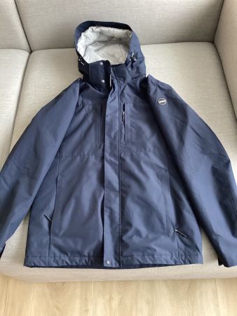 Icepeak, leichte Winterjacke. Dunkelblau. Grösse 50