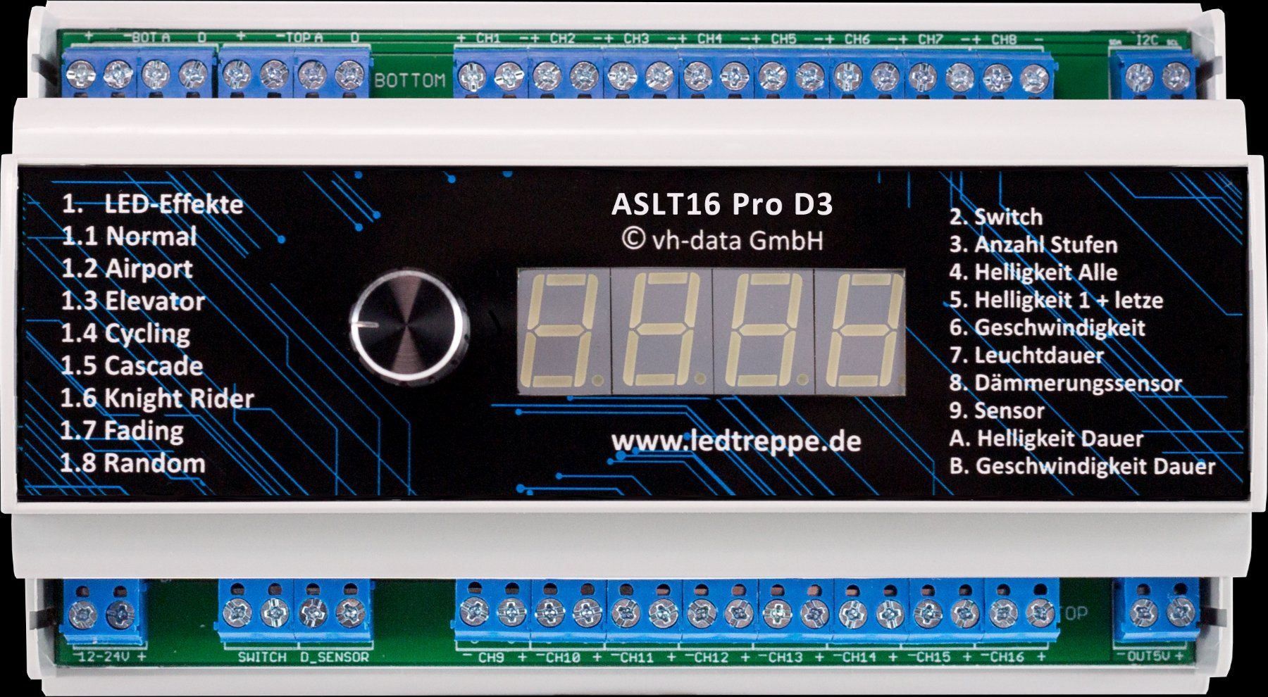 Scale: Sensorgesteuerte LED-Treppenbeleuchtung – Nuovo e nell'imballaggio originale da Bochum venduto da vh-data