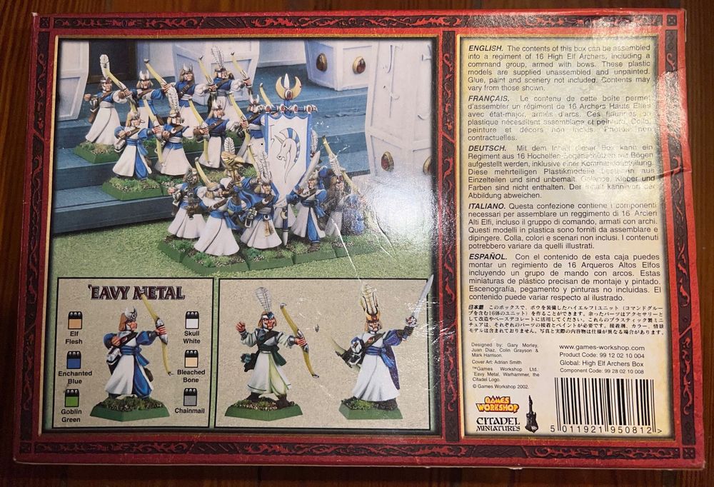 WARHAMMER 16 ARCHERS Hauts Elfes Peint Painted EUR 11,50 - FR