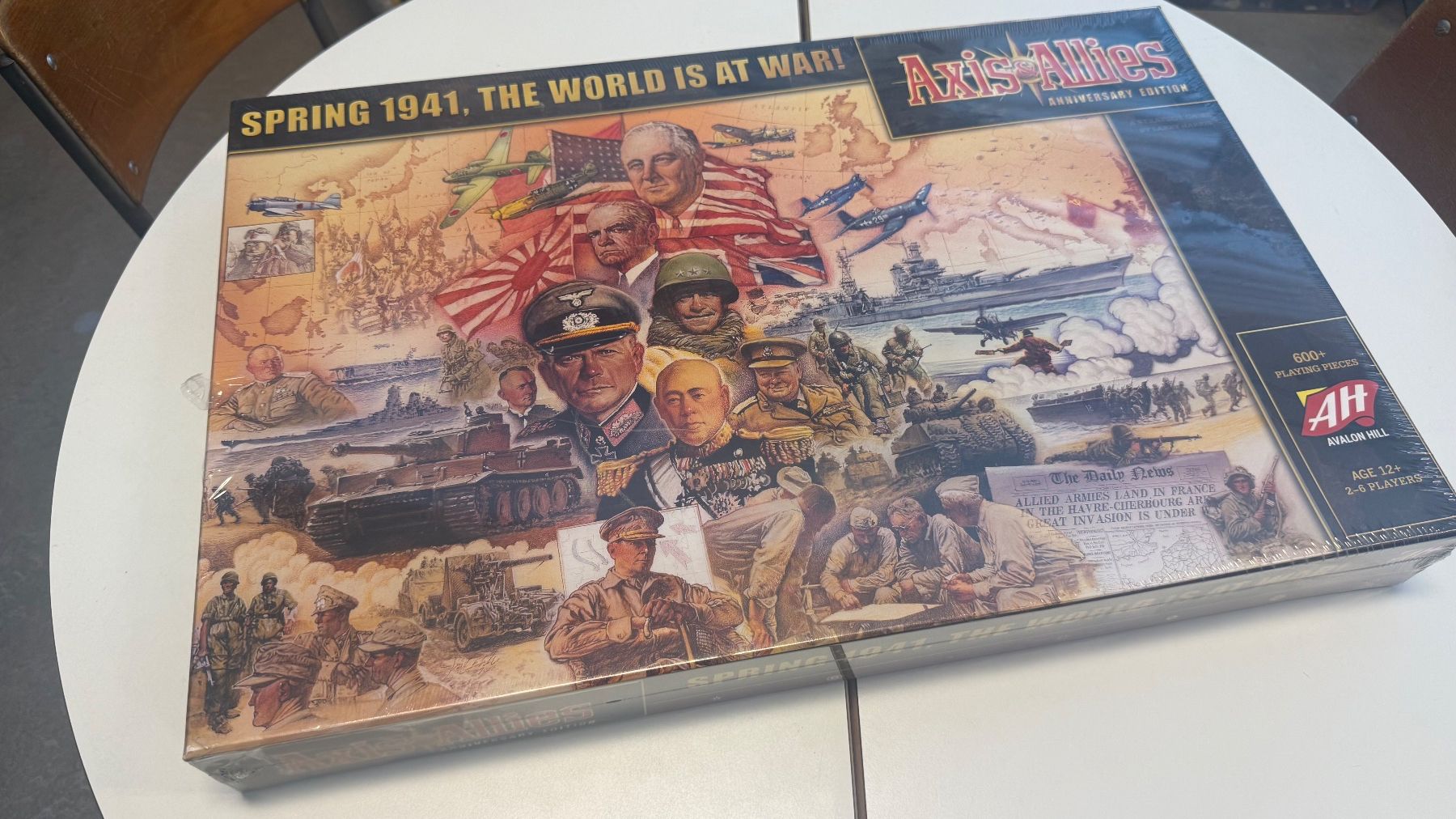 Giochi: Axis & Allies Spring 1941 Anniversary Edition neu – Nuovo e nell'imballaggio originale da Sarmenstorf venduto da SimonScheurer