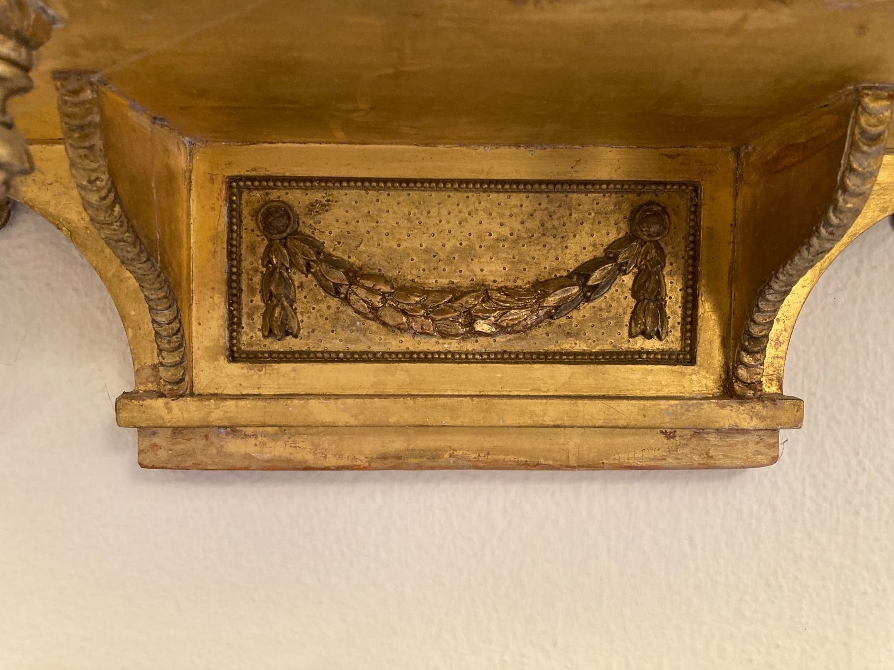 Scaffali: WUNDERSCHÖNE ETAGERE, ENGLAND, 110 x 45 cm, BLATTVERGOLDET – Usato da Zürich venduto da kostbares 5