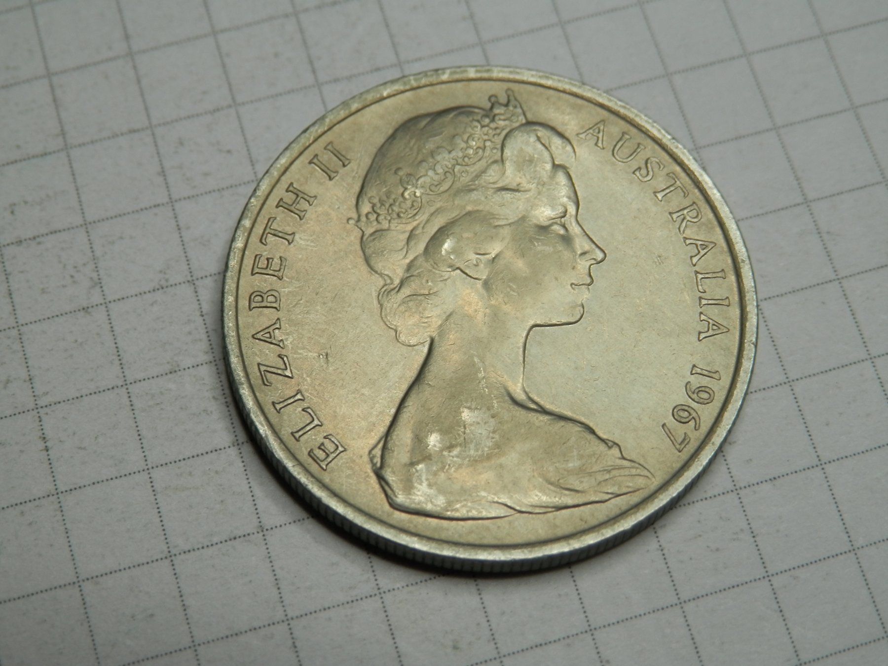 Tutti le monete: Australien 10 Cent, 1966 – Usato da Weiach venduto da weiach81