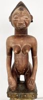 XXL Rarität seltene alte Punu Figur Gabun Höhe 60 cm