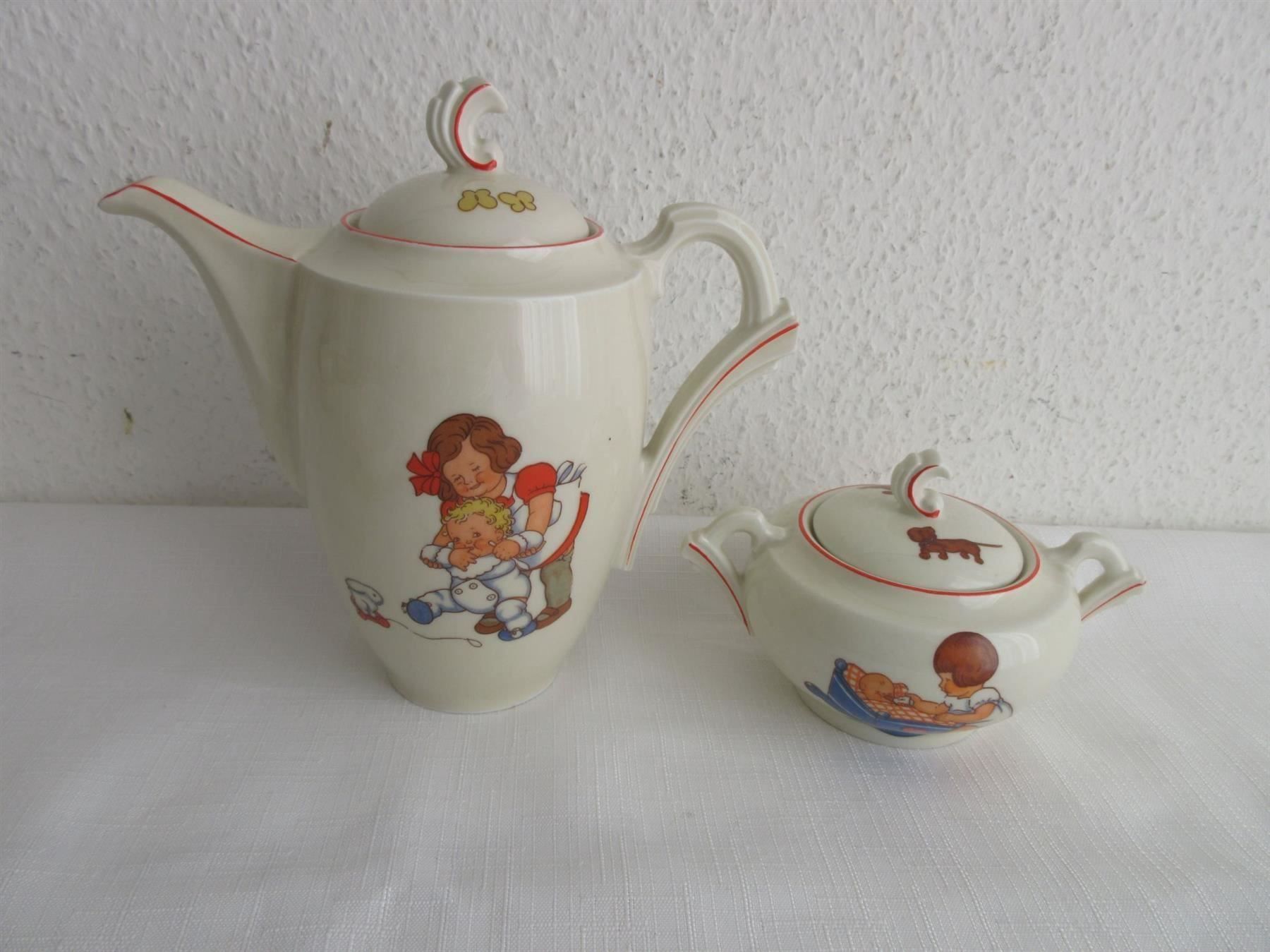 Giocattoli: Puppen Geschirr, ca. 1920 – Usato da Binningen venduto da Oldfashion 3