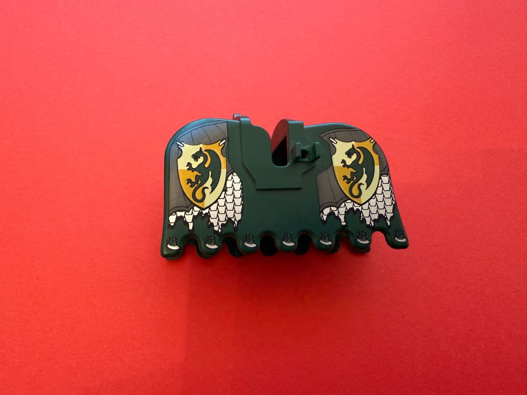 Lego Kit di costruzioni: Lego Kingdoms Pferdedecke/Rüstung – Usato da Wolfwil venduto da Inseider12 1