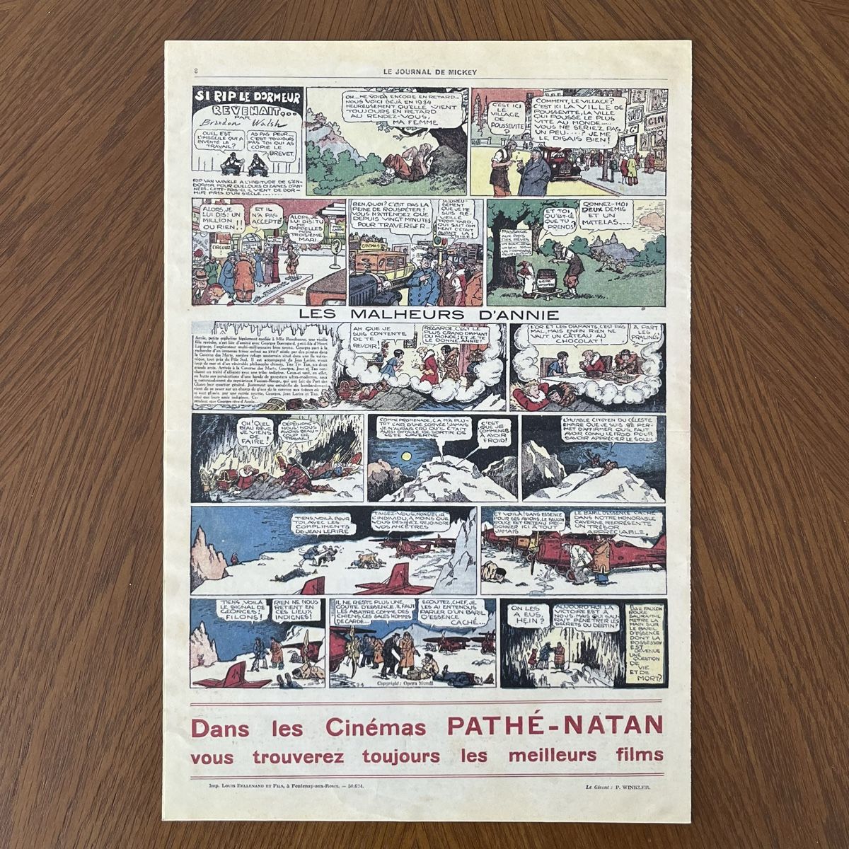 Fumetti: Fac-similé du premier Journal de Mickey en 1934 – Usato da Vuisternens-devant-Romont venduto da ribouldog 4