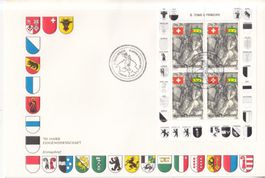 700 Jahre Eidgenossenschaft, S. Tome E Principe FDC