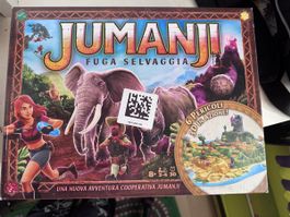 Brettspiel Jumanji Fuga Selvaggia italienische Version