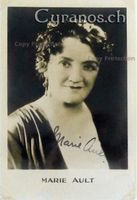 Marie Ault (1870-1951) Schauspielerin -Autogramm HITCHCOCK