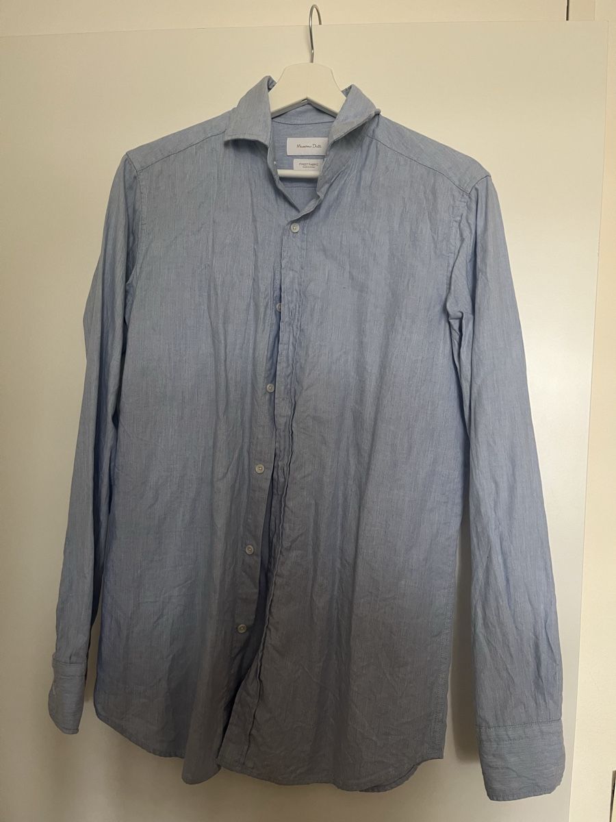 Massimo Dutti Camicie: Massimo Dutti Hemd, Gr. S, hellblau – Usato da Zürich venduto da saskiasaskia7