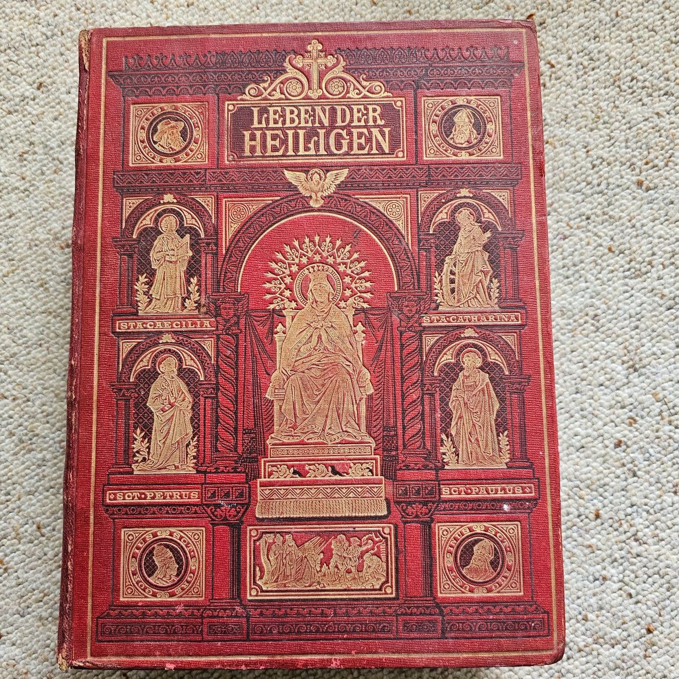 Bücher: Buch - Leben der Heiligen (1883) – Gebraucht aus Rickenbach SO von tahitian