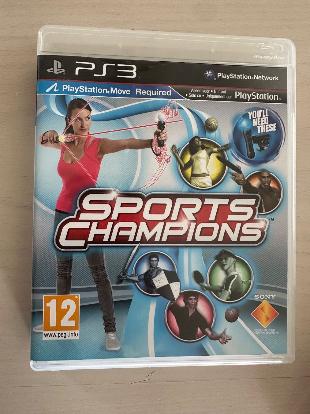Sony Console: Playstation 3 Move Bundle mit 2 Controllern, Kamera & Games – Usato da Zürich venduto da VBlake 5