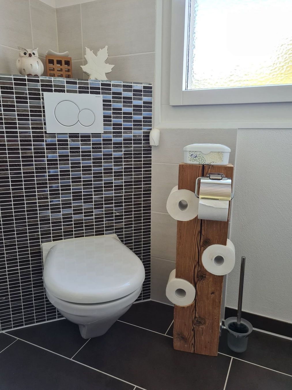Articoli in legno: Altholz-WC-Rollenspender aus Antikholz – Nuovo (secondo la descrizione) da Kaltbrunn venduto da Fuschti1 3
