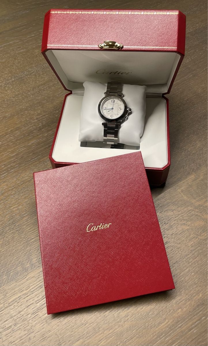 Cartier Uhren: Cartier Pasha Stahl – Gebraucht aus Stäfa von nb26