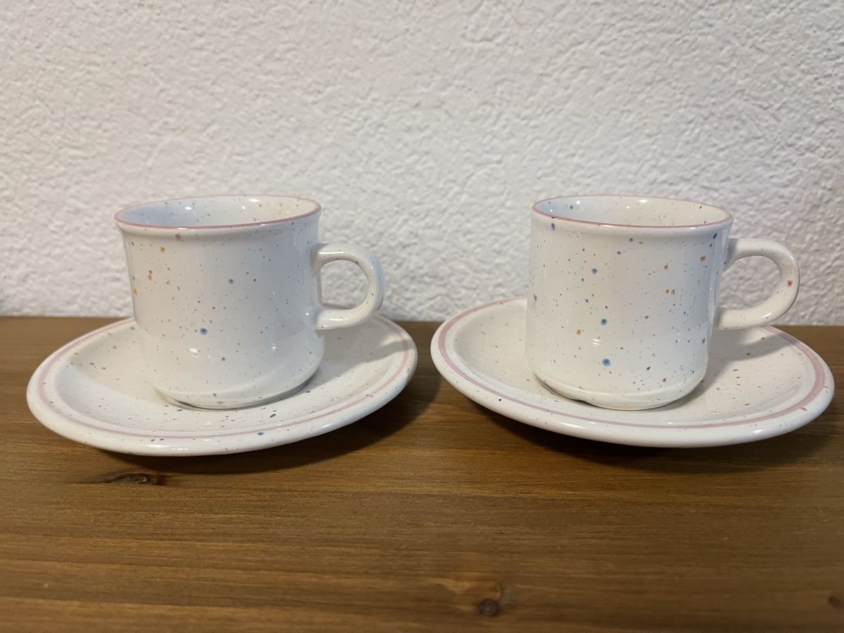 Tazze: Grindley England 2 Stück, Tasse mit Unterteller – Usato da Meikirch venduto da Hilfe_Waisentiere