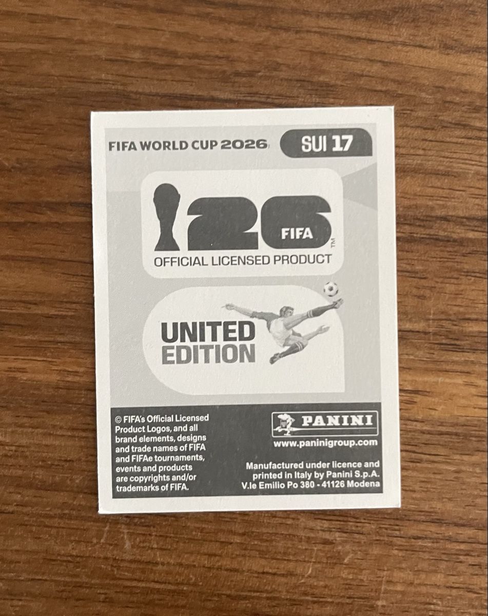 Panini Carte collezionabili: Panini Sticker Breel Embolo - SUI 17 – Nuovo e nell'imballaggio originale da Gerlikon venduto da Ensanada 1