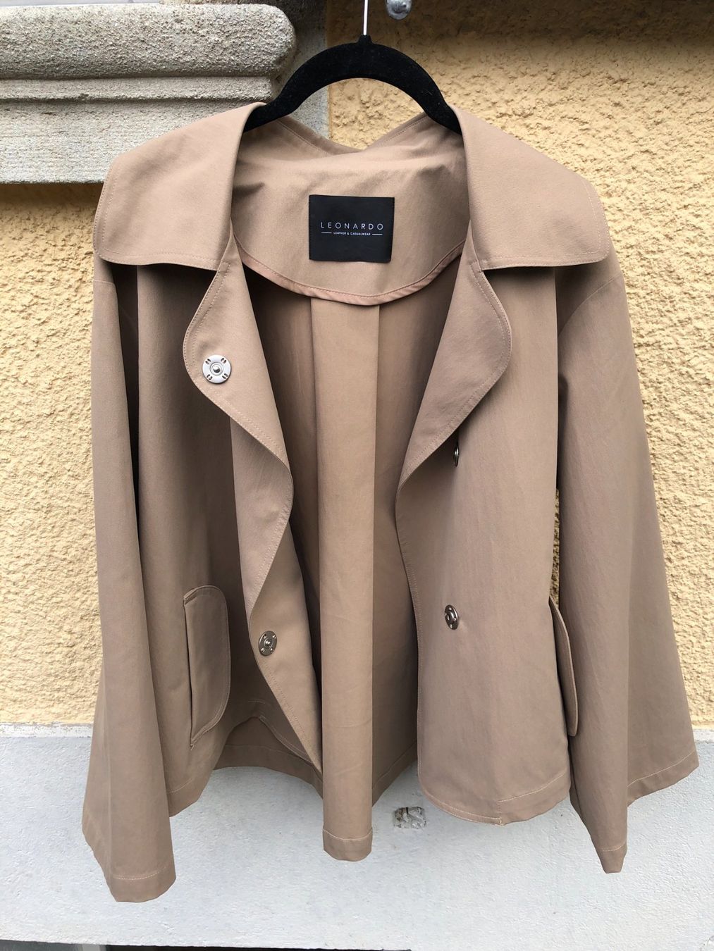 Giacche: Kurze Jacke Leonardo beige – Nuovo (secondo la descrizione) da Wädenswil venduto da Pixie_
