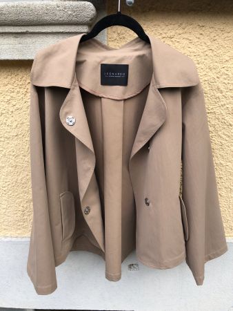 Kurze Jacke Leonardo beige