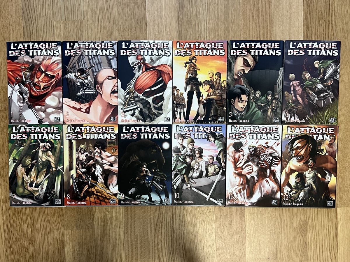 Fumetti: Manga Attaque des Titans – Nuovo (secondo la descrizione) da Rolle venduto da dan_2607 1