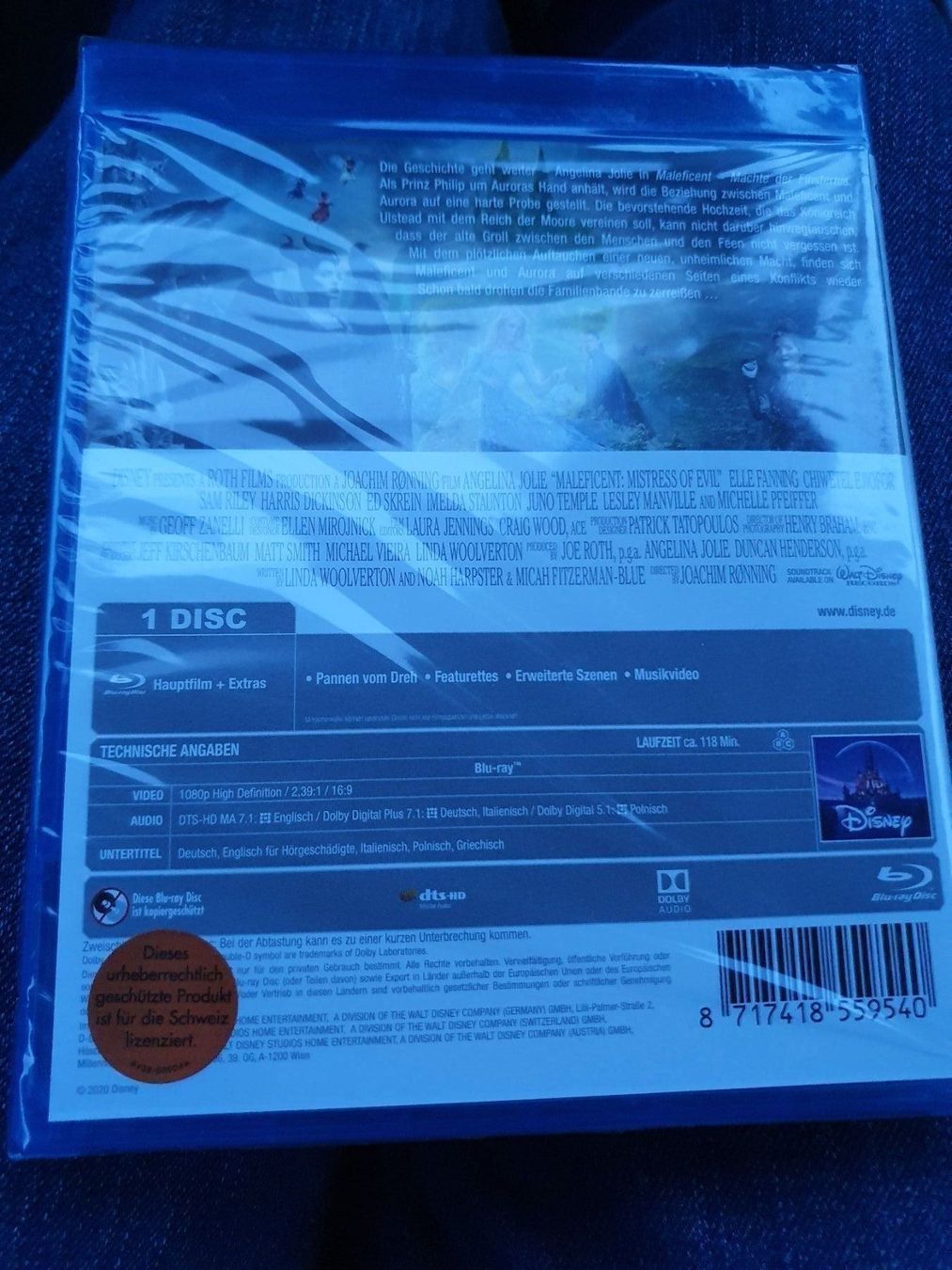 Tutti i DVDs: Maleficent Disney in Blueray – Nuovo e nell'imballaggio originale da Ostermundigen venduto da ala_pt5h 1