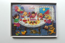 Holzpuzzle Puzzle Kindergeburtstag Penelope Bimbo 20 Teile