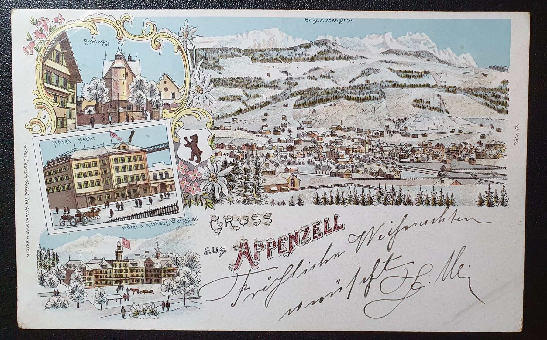 Cartoline postali: Gruss aus Appenzell – Usato da Kreuzlingen venduto da Rschweiz1