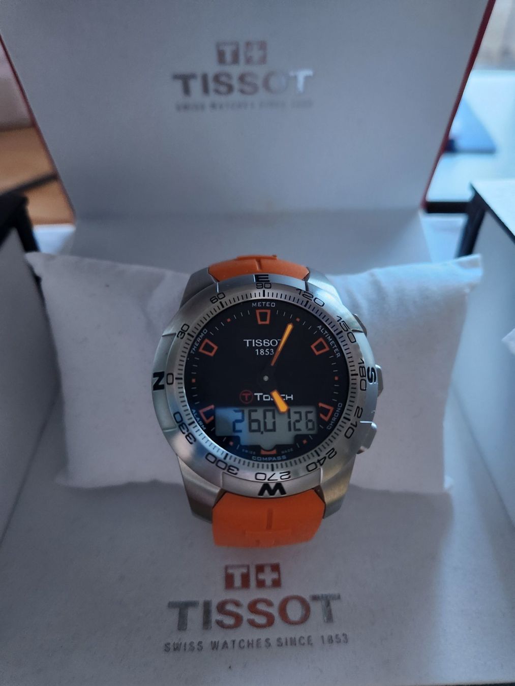 Tissot Orologi: Tissot T-Touch II – Nuovo e nell'imballaggio originale da Bern venduto da monbijou01 8