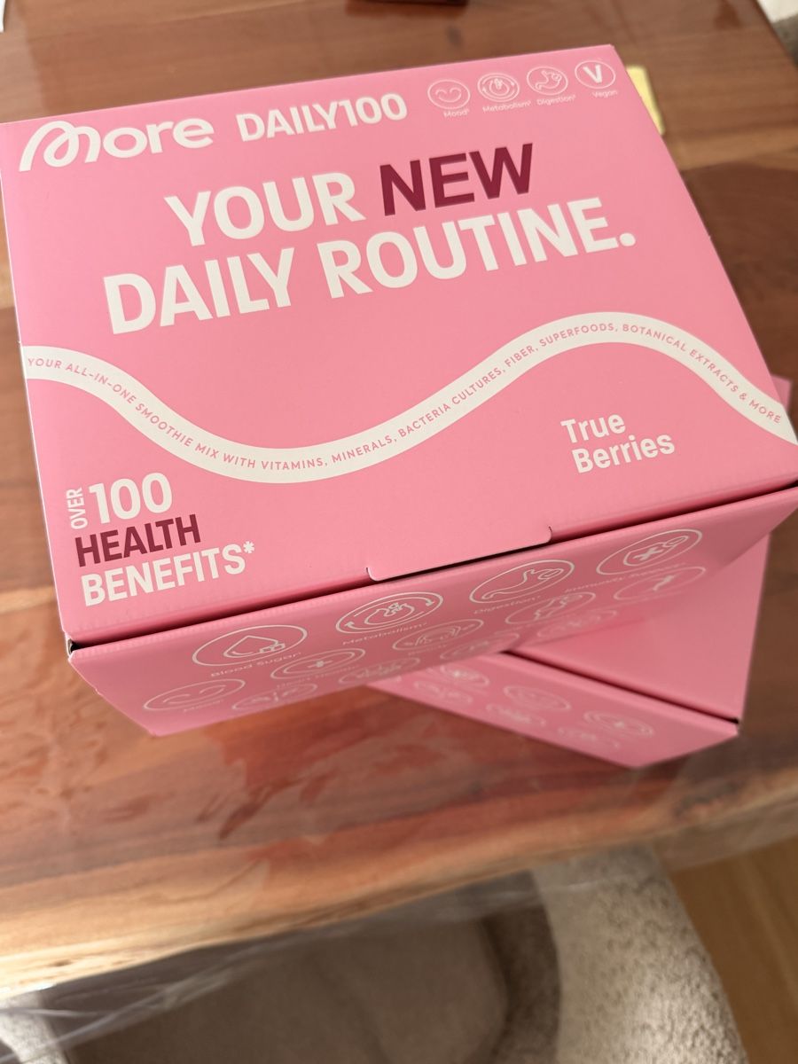 More Nutrition Cibi & Specialità: More Daily100 True Berries 8- Wochen-Set mit Shaker – Nuovo e nell'imballaggio originale da Küssnacht am Rigi venduto da lun_gl7c 2
