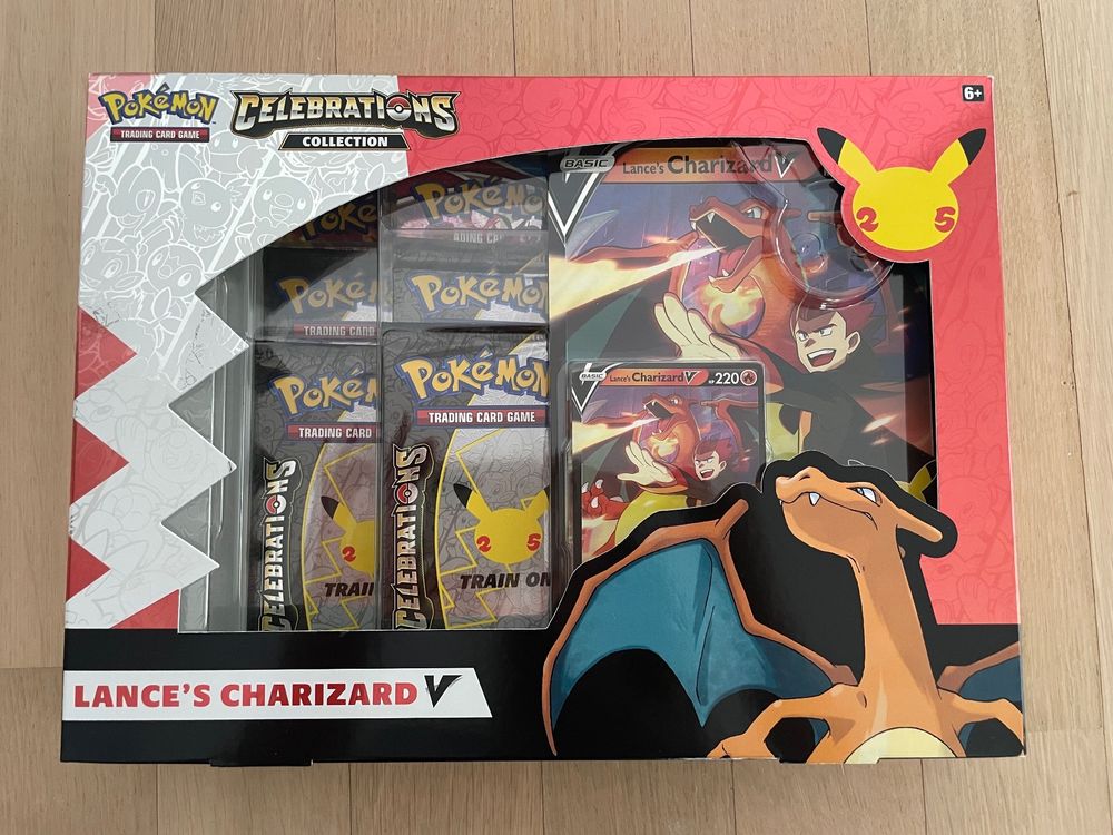 Celebrations Lances Charizard V Box - EN sealed (Neu und ...