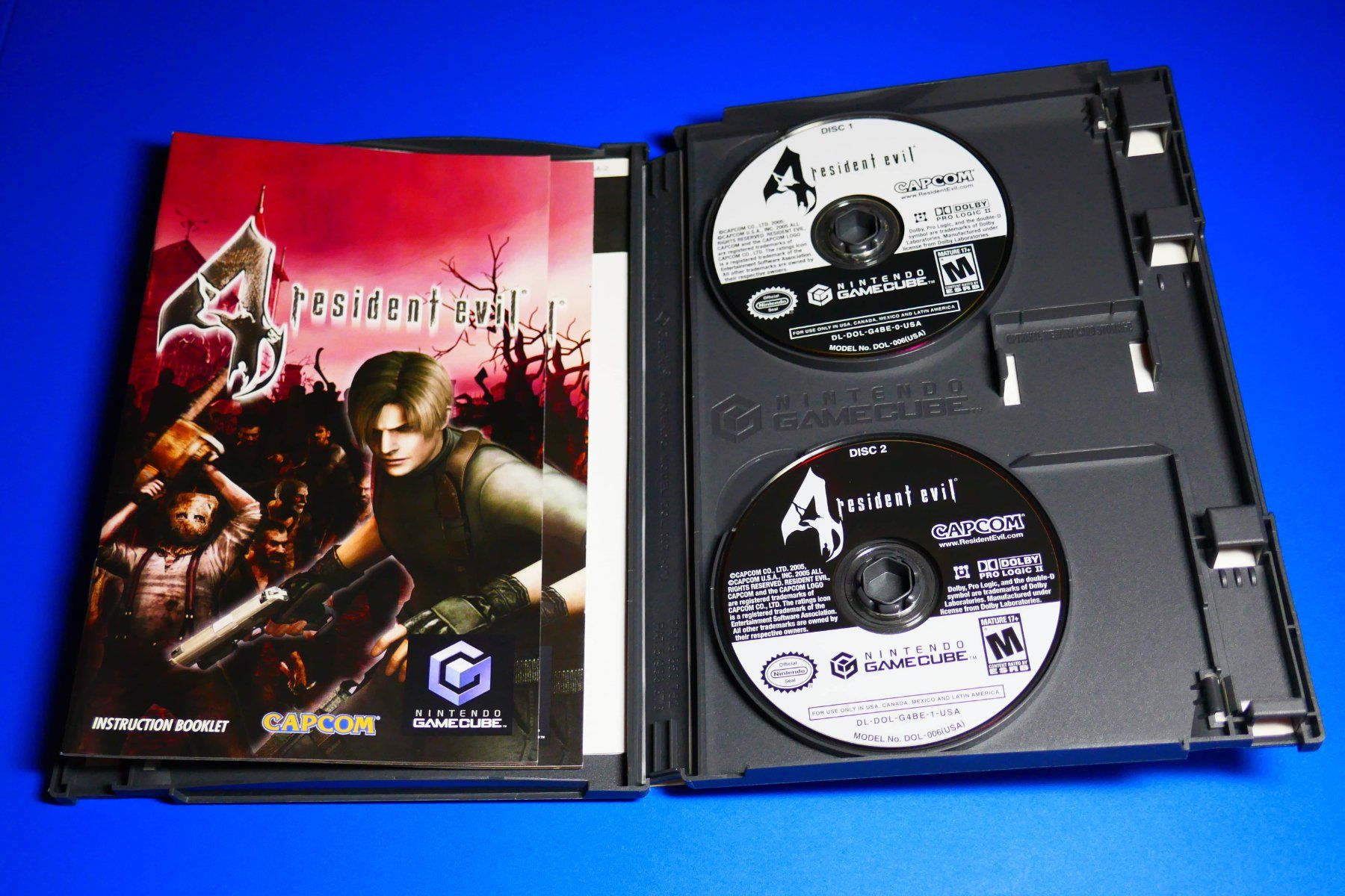 Nintendo Giochi: Resident Evil 4 (USA) - Nintendo GameCube – Usato da Vuarrens venduto da Espace-Retro 1