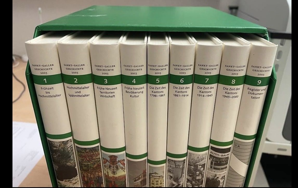 Livres: St. Galler Geschichte komplett – Neuf (Voir description) à Wittenbach par Flubbinenkitter 1