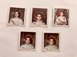 Hockey Bazooka Gum HC Villars lot de cartes