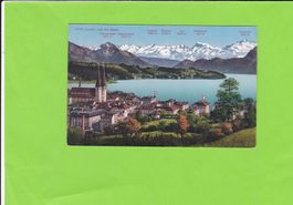 Luzern und die Alpen
