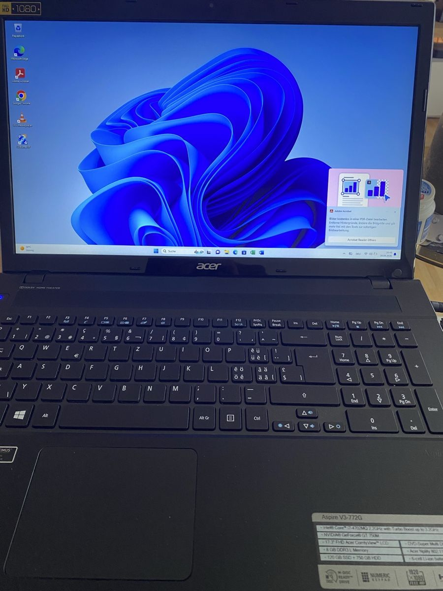 Acer Notebooks: Acer Aspire V3 -772G – Gebraucht aus Hinwil von Unternehmer