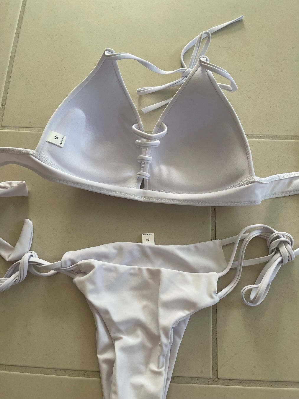 Costumi da bagno & Bikini: Bikini in Weiss Neu! Gr M – Nuovo e nell'imballaggio originale da Bassersdorf venduto da Sandy456 2