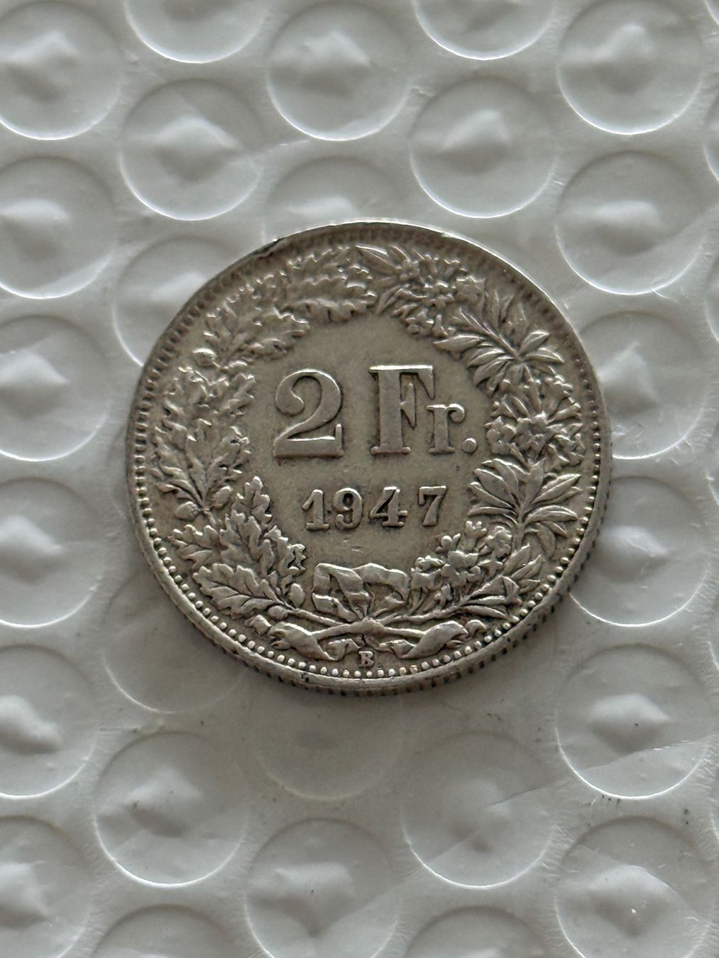 Tutti le monete: 2 Franken 1947  Rar, vorzüglich – Usato da Wallisellen venduto da SWISS_SILVER1 1