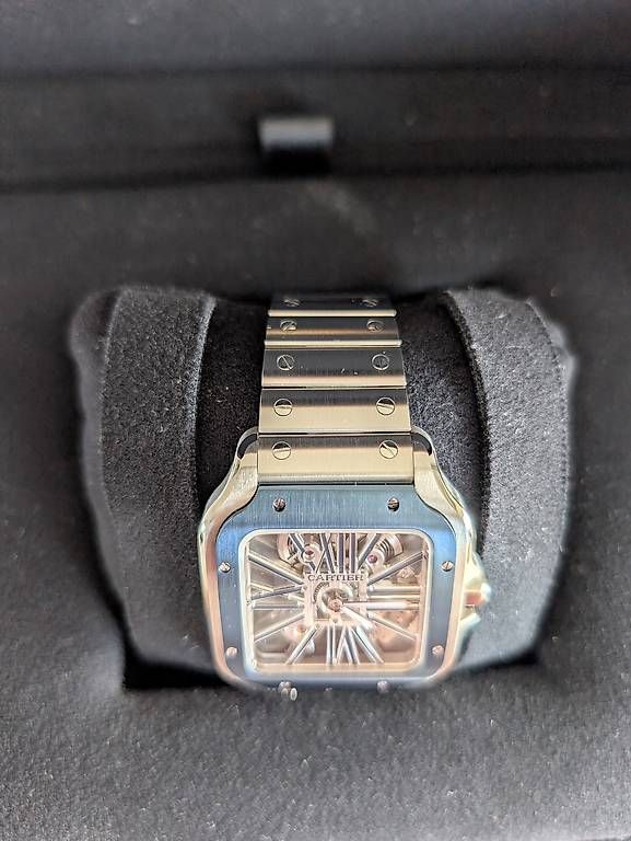 Cartier Orologi: Cartier Santos Skeleton – Usato da Widnau venduto da Fg14 1