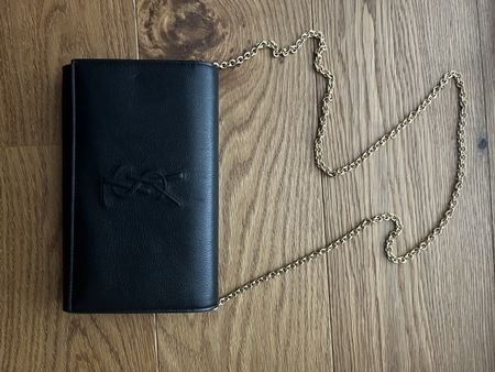 Ysl shoulder bag with original packaging