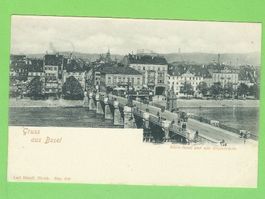 Klein-Basel und alte Rheinbrücke