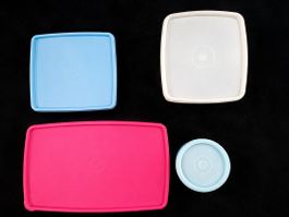 TUPPERWARE 4 Frischhaltedosen mit Deckel - Vorratsdosen Set
