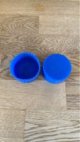 Blaue Silikonform Kuhkopf, 2er Set