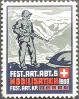 Soldatenmarke 2.WK, Festungs Artillerie Abt 5, Wi Art 53