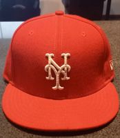 NEU: Men's New York Mets New Era Red White Logo 59FIFTY